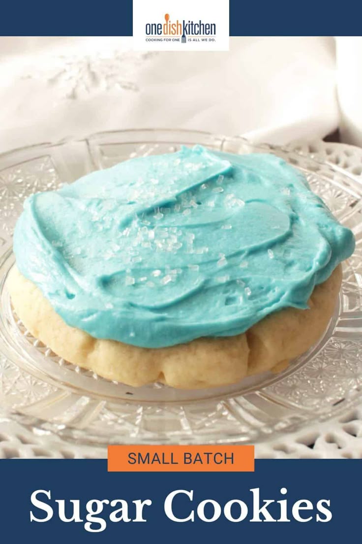 Craving Sugar Cookies? Easy Small Batch Frosted Treats, No Chill!
